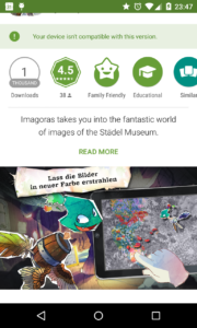 Imagoras app for children